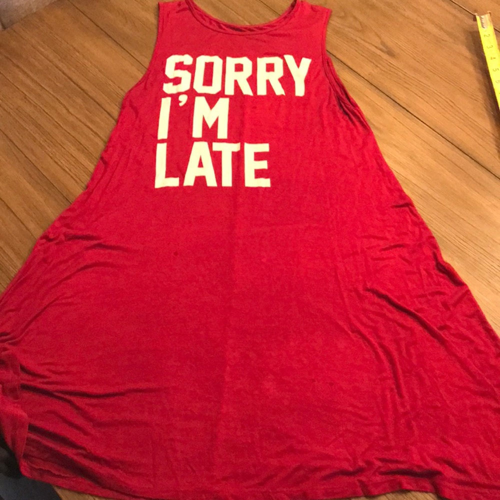 Swing style tank top dress